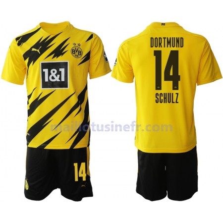 Maillot de Foot Borussia Dortmund Nico Schulz 14 Domicile 2020-21 - Enfant